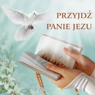 Ikony i obrazy sakralne - Baner na Pierwszą Komunię Świętą "Przyjdź Panie Jezu" 150x150 cm - miniaturka - grafika 1
