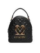 Plecaki - LOVE MOSCHINO Plecak JC4304PP0MK1200A Czarny - miniaturka - grafika 1