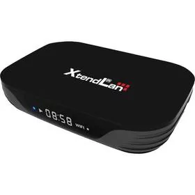 Centrum multimedialne XtendLan Android TV box HK1T Czarny - TV Box - miniaturka - grafika 1