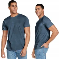 Koszulki męskie - T-shirt Koszulka Męska Bawełna SOFTSTYLE Gildan GI64000 GRANAT Heather M - miniaturka - grafika 1