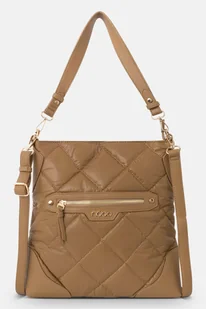 Prostokątna torebka na ramię Nobo beżowa - Torebki damskie - miniaturka - grafika 1