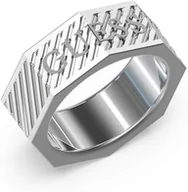 Pierścionki - Biżuteria GUESS JMR03030JWST. Pierścionek, Kolor złoty. Mężczyzna. - miniaturka - grafika 1