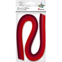 Titanum Paski do quillingu 3 mm czerwone - Quilling - miniaturka - grafika 2