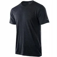 Koszulki męskie - Koszulka Męska HI-TEC PLAIN T-Shirt Podkoszulek Limitowana Bawełniana M - miniaturka - grafika 1