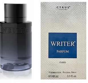 Cyrus WRITER Parfum Men 100 ml - Wody i perfumy męskie Cyrus WRITER Parfum Men 100 ml - Wody i perfumy męskie - miniaturka - grafika 1