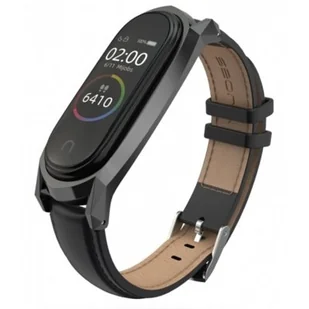 Tech-Protect Opaska Mi Band 5 Herms Czarna steelband_20200812131648 - Akcesoria do smartwatchy - miniaturka - grafika 1