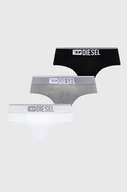 Majtki męskie - Diesel slipy UMBR-ANDRETHREEPACK 3-pack męskie kolor szary 00SH05.0GDAC - miniaturka - grafika 1
