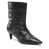 Botki damskie - Botki Gino Rossi 98235 Czarny - miniaturka - grafika 1