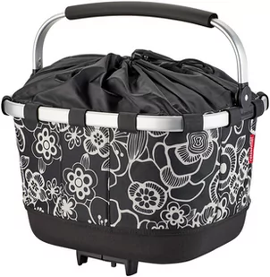 Reisenthel KlickFix KlickFix Carrybag GT Bike Basket with UniKlip, fleur black 2021 Kosze na bagażnik 0305UFS - Koszyki rowerowe - miniaturka - grafika 1