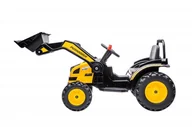 Pojazdy elektryczne dla dzieci - Pojazd Koparka Traktor Żółty - miniaturka - grafika 1