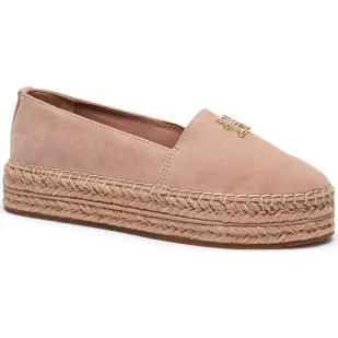 Tommy Hilfiger Skórzane espadryle - Espadryle damskie - miniaturka - grafika 1