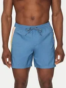 Kąpielówki męskie - Quiksilver Szorty plażowe EQYJV04136 Niebieski Regular Fit - miniaturka - grafika 1
