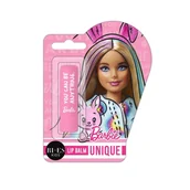 Kosmetyki kąpielowe dla dzieci - Bi-es Kids Balsam ochronny do ust Barbie Unique 1szt - miniaturka - grafika 1