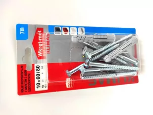 WKRĘT-MET Kołek rozporowy z wkrętem do drewna z łbem 6-kątnym 10 mm x 80 mm - Kołki - miniaturka - grafika 1