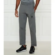 Dresy męskie - HUGO Spodnie dresowe Debospant Straight fit - miniaturka - grafika 1