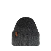 Czapki damskie - Buff Czapka dzianinowa Marin grafitowa unisex jeden rozmiar - miniaturka - grafika 1