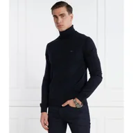 Swetry męskie - Lacoste Wełniany golf | Regular Fit - miniaturka - grafika 1