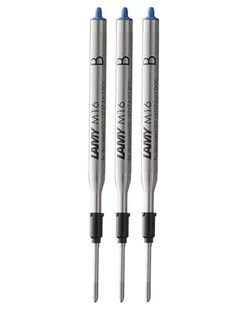 LAMY FH00152 M 16 wkład 801 – wkład do długopisu z metalu w kolorze niebieskim – szerokość kreski M - Wkłady do długopisów - miniaturka - grafika 1