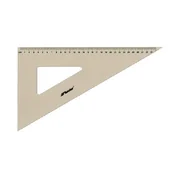 Linijki, ekierki - Leniar Ekierka Professional 60/32cm plexi 10010 - miniaturka - grafika 1