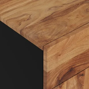 Lumarko Szafka nocna, 50x33x60 cm, lite drewno akacjowe - Szafki nocne - miniaturka - grafika 8