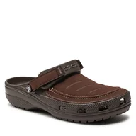 Klapki i japonki męskie - Klapki Crocs Yukon Vista Ii Lr Clog M 207689 Espresso/Mushroom 23D - miniaturka - grafika 1