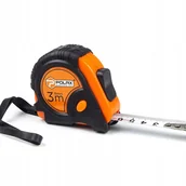 Poziomice, łaty, miary - Polax Miara zwijana taśma gumowana 3m Х 16mm - miniaturka - grafika 1