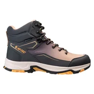 Buty trekkingowe męskie - Męskie Buty HI-TEC MIKENO MID WP M000264857 – Czarny - miniaturka - grafika 1