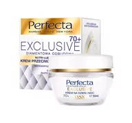 Kremy do twarzy - Perfecta Exclusive  Diamentowa Odbudowa Multi ujędrniający krem przeciwzmarszczkowy 70+ 50ml - miniaturka - grafika 1
