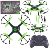Zabawy w naśladowanie dorosłych - DRON OBROTY 360* LED ZYROSKOP POWRÓT ŁATWY - miniaturka - grafika 1