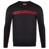 Swetry męskie - Sweter Męski GUESS Tobin X1VR02 Z27Y0 Czarny - miniaturka - grafika 1