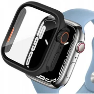 Akcesoria do smartwatchy - Etui TECH-PROTECT Defense360 do Apple Watch 10 (46mm) Czarno-pomarańczowy - miniaturka - grafika 1