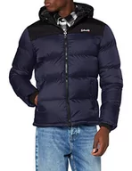 Kurtki męskie - Schott NYC Męska kurtka UTAH2, granatowa, XXXL, morski, 3XL - miniaturka - grafika 1