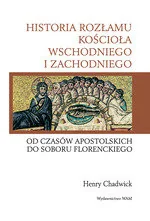 Historia rozłamu Kościoła Wschodniego i Zachodniego. Od czasów apostolskich do Soboru Florenckiego - Religia i religioznawstwo - miniaturka - grafika 1