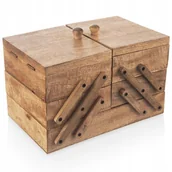 Pasmanteria - Niciarka drewniana MANGO 30,5/71x18x21 cm - miniaturka - grafika 1