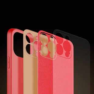 Dux Ducis Yolo eleganckie etui pokrowiec ze skóry ekologicznej iPhone 13 Pro Max czerwony - Etui i futerały do telefonów - miniaturka - grafika 8