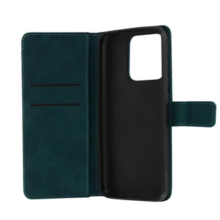 Folio Xiaomi Redmi 10A Etui Podstawka wideo Matowy efekt Soft Touch Zielony - Etui i futerały do telefonów - miniaturka - grafika 1