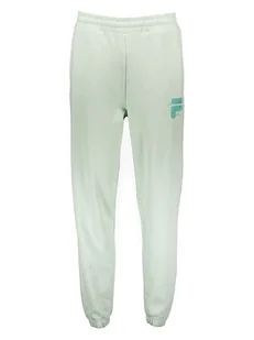 Fila Spodnie dresowe w kolorze zielonym - Spodnie sportowe damskie - miniaturka - grafika 1