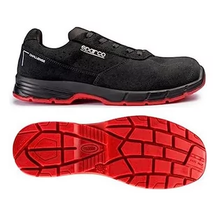 Sparco Unisex 0751942nrnr Zapatia Challenge rozm. 42 czarny, UE - Buty motocyklowe - miniaturka - grafika 1