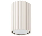 Lampy sufitowe - Sollux SL.1587 - Oświetlenie punktowe KARBON 1xGU10/10W/230V 10 cm kremowy - miniaturka - grafika 1