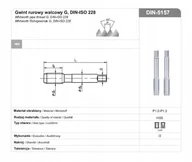 Gwintowniki - Fanar KOMPLET gwintownikÓW DIN 5157/2 G1/2 HSS (A1-220001-3131) - miniaturka - grafika 1