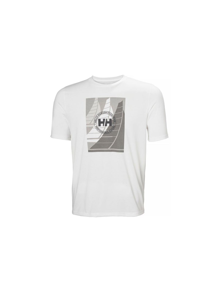 Koszulka HELLY HANSEN HP RACE GRAPHIC T-SH biały L