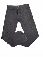 Spodnie męskie - Spodnie materiałowe męskie w kratkę ESPRIT 30x32 - miniaturka - grafika 1