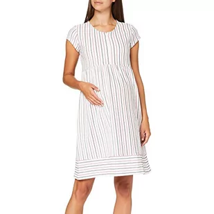 ESPRIT Maternity Damska sukienka Nursing Sl Jacquard, różnokolorowy (Off White 110), XL - Sukienki ciążowe - miniaturka - grafika 1