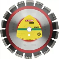 Tarcze do pił - Klingspor 340236 segmentowa tarcza diamentowa 350 mm x 3,2 mm x 20 mm DT350AB do asfaltu - miniaturka - grafika 1