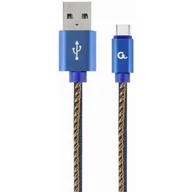 Kable USB - Gembird Kabel USB 2.0 Type C premium jeans 2 m 1_695254 - miniaturka - grafika 1