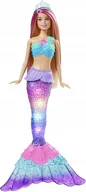 Lalki dla dziewczynek - LALKA BARBIE DREAMTOPIA SYRENKA MIGOCZĄCE ŚWIATEŁKA Malibu magiczna syrenka - miniaturka - grafika 1