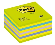 Etykiety samoprzylepne i bloki etykiet - POST-IT-3M Kostka samoprzylepna POST-IT 2028-NB) 76x76 mm 1x450 kart cukierkowa niebiesko-zielona - miniaturka - grafika 1