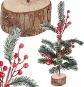 Ozdoby bożonarodzeniowe - Dekoracja świąteczna Verk stroik - miniaturka - grafika 1