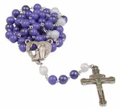 Różańce - Jubileuszowy różaniec ku czci Matki Bożej z Lourdes - miniaturka - grafika 1