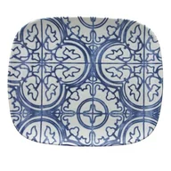 Talerze - TOGNANA Talerz TOGNANA Maiolica Blu 31 cm Biało-niebieski - miniaturka - grafika 1
